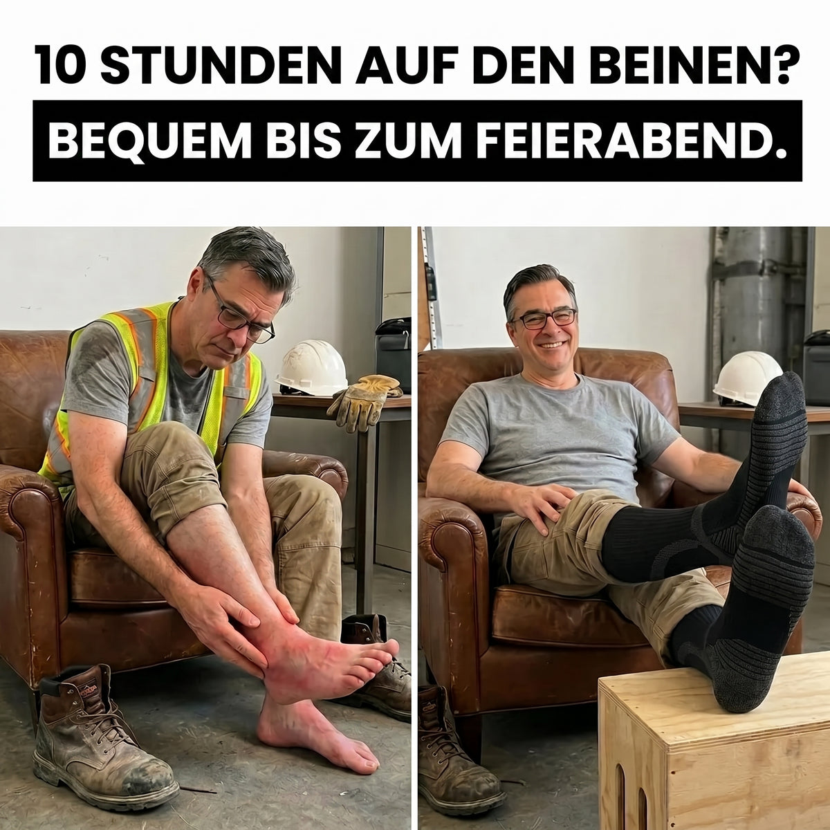 Performance Arbeitssocken aus Merinowolle