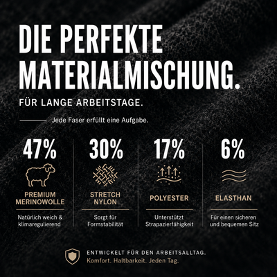 Performance Arbeitssocken aus Merinowolle