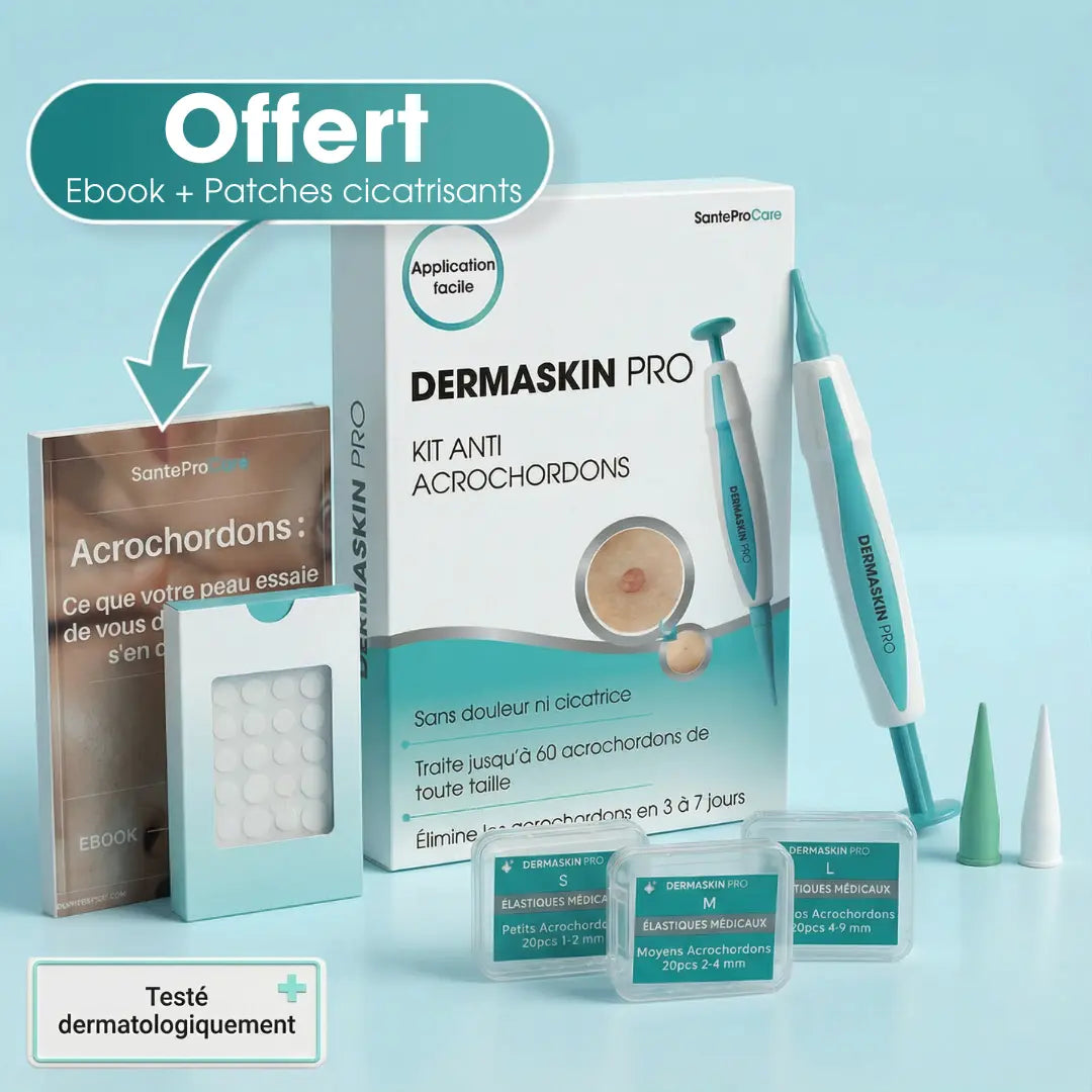 DermaSkin Pro™ – Schluss mit Hautanhängseln