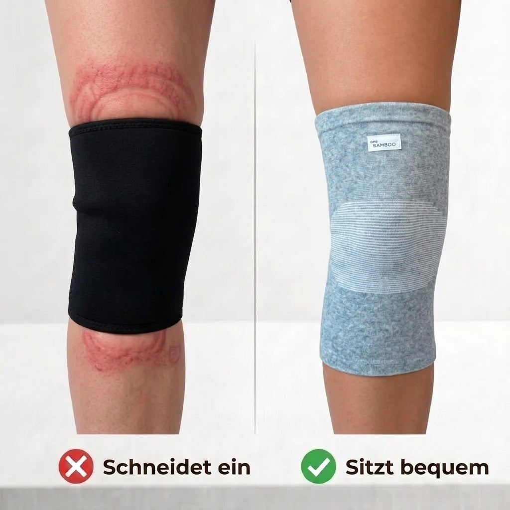Premium Bambus Kniebandage (1 Stück)