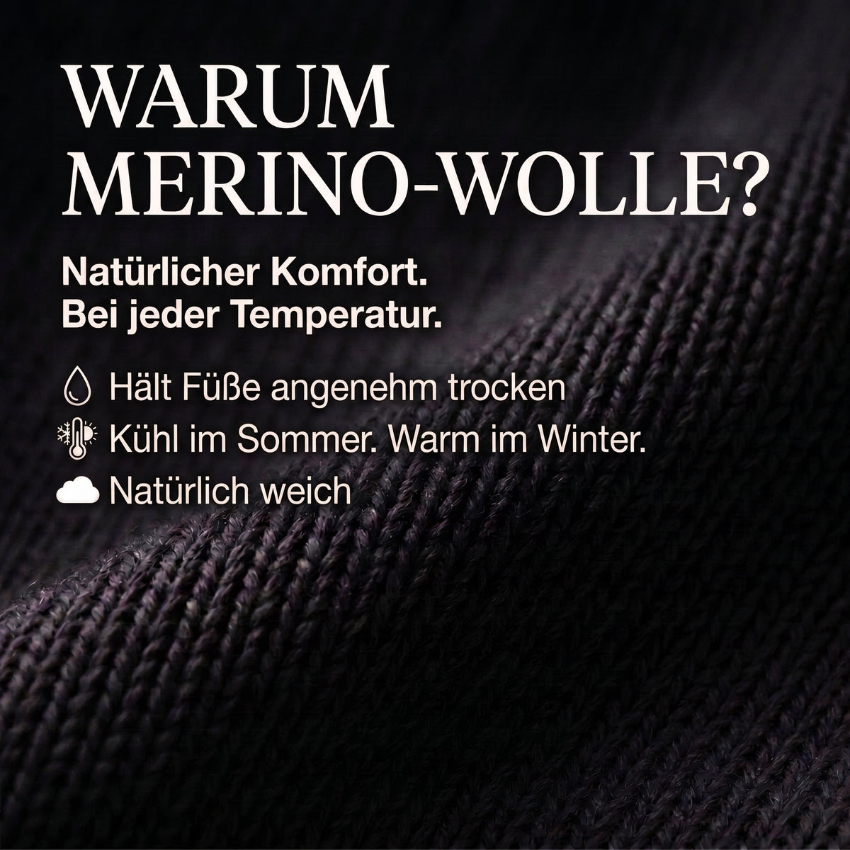 Performance Arbeitssocken aus Merinowolle